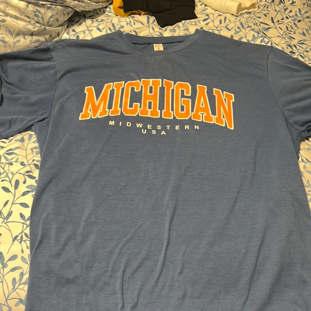 Michigan oversized tee shirt